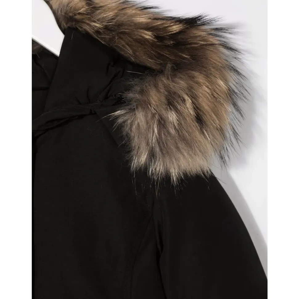 Parka Arctic Racoon Noir