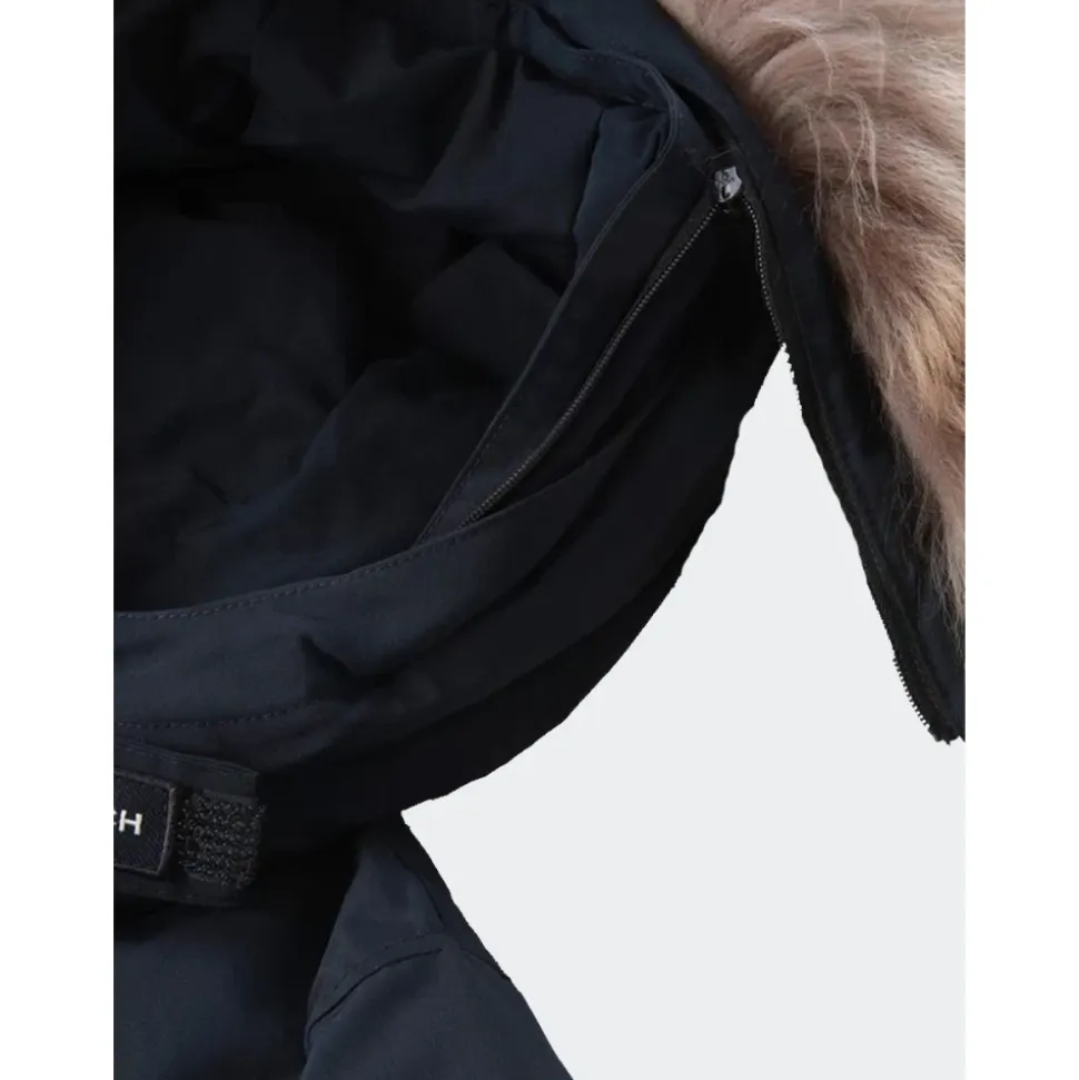 Parka à Capuche Amovible