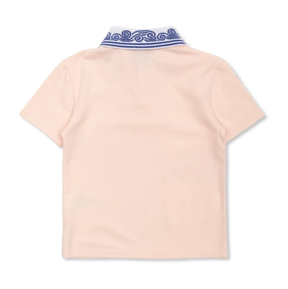 Polo avec logo brodé