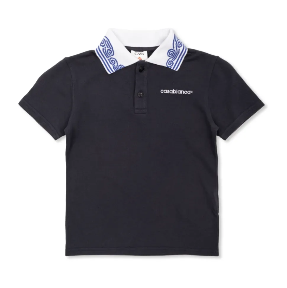 Polo avec logo brodé