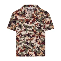 Polo Boutonnée Camouflage