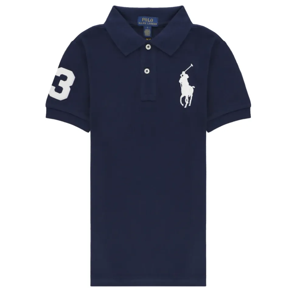 Polo en coton à deux boutons