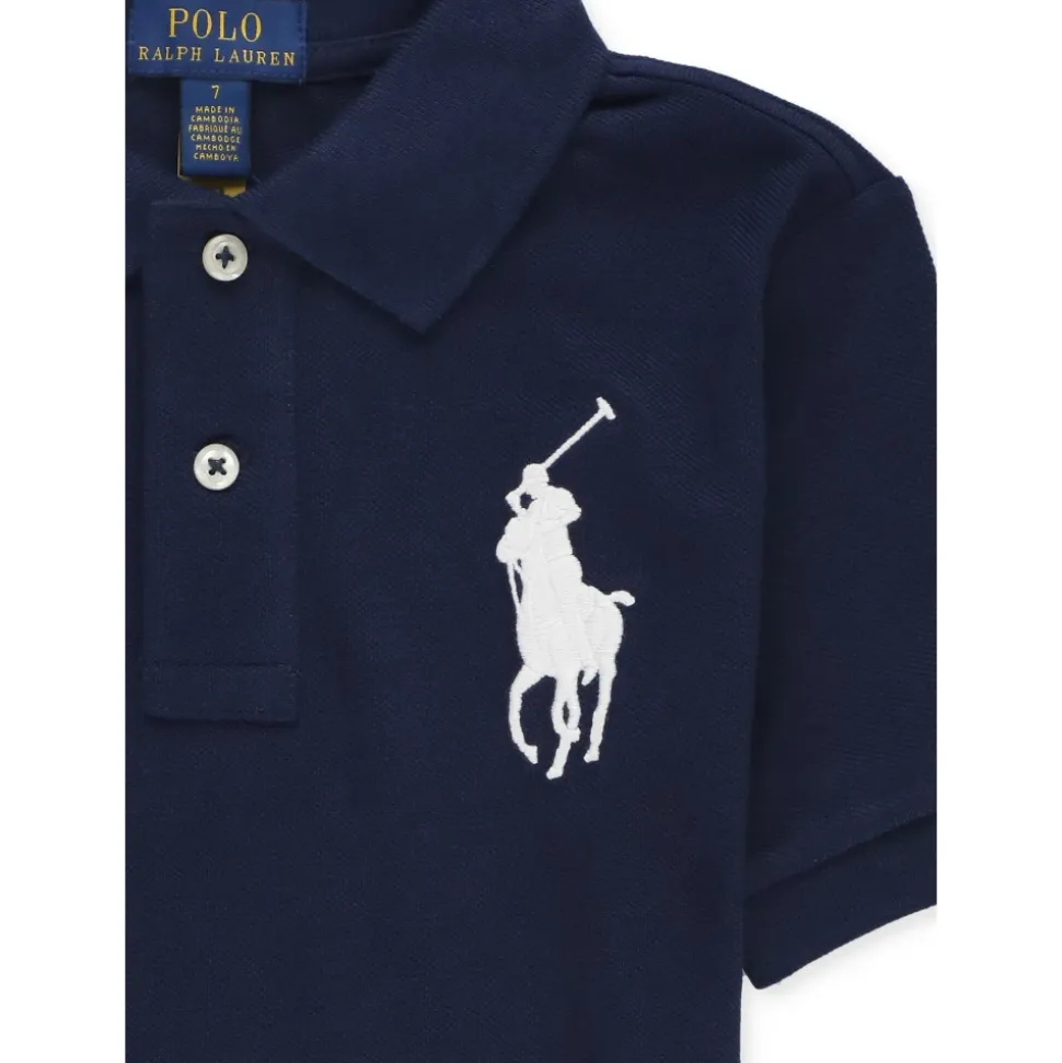 Polo en coton à deux boutons