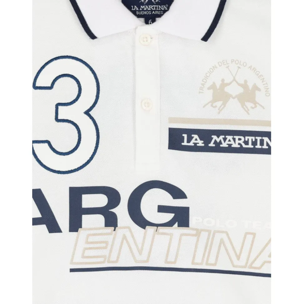 Polo en coton piqué