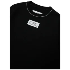 Pull col rond avec logo