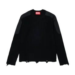 Pull à effet usé
