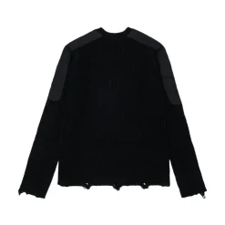 Pull à effet usé