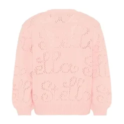 Pull en maille ajourée