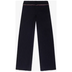 Pull en maille côtelée avec motif