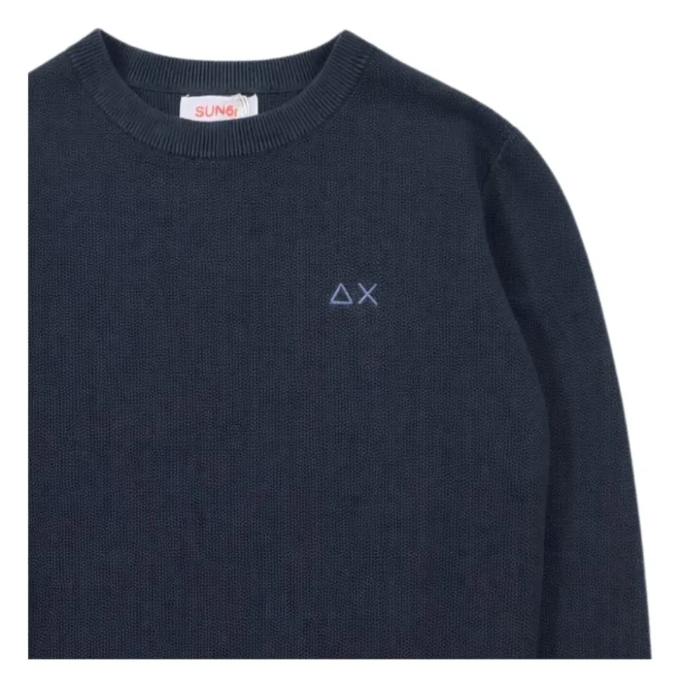 Pull en maille nid d'abeille