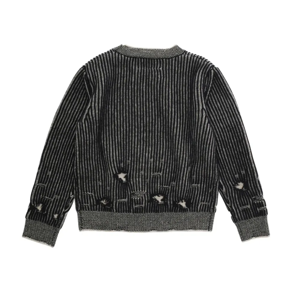 Pull en Maille Unisexe Noir