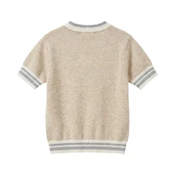 Pull léger à manches courtes