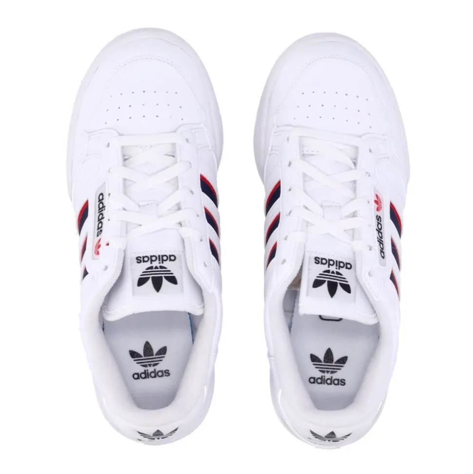 Rayures J Chaussure Basse avec Cloud White/Navy/Red