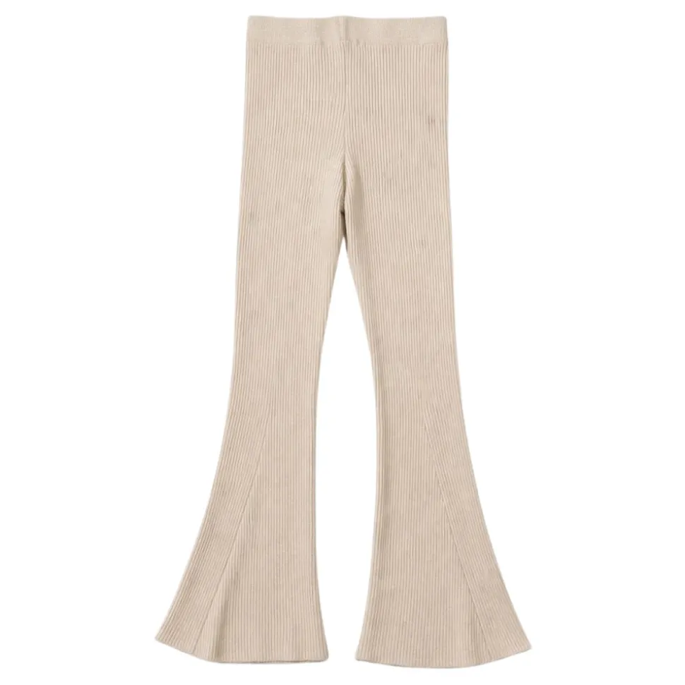 Ribbed Flared Leggings
