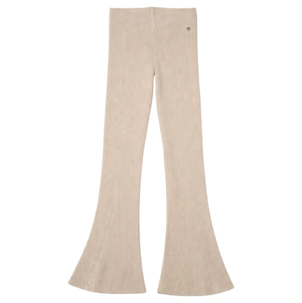 Ribbed Flared Leggings