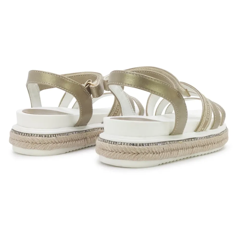Sandale Plateforme Velcro