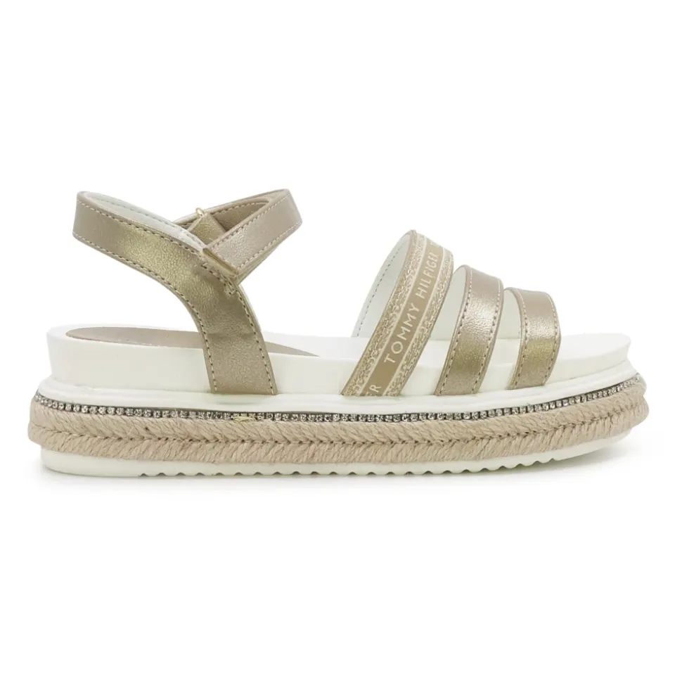 Sandale Plateforme Velcro