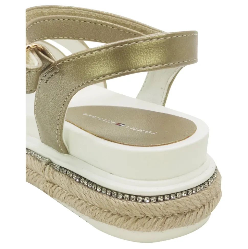 Sandale Plateforme Velcro