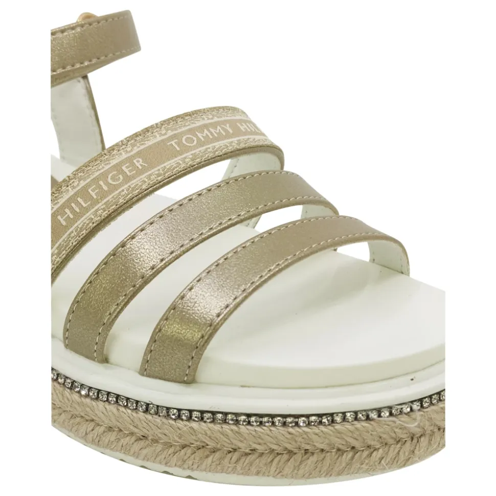 Sandale Plateforme Velcro