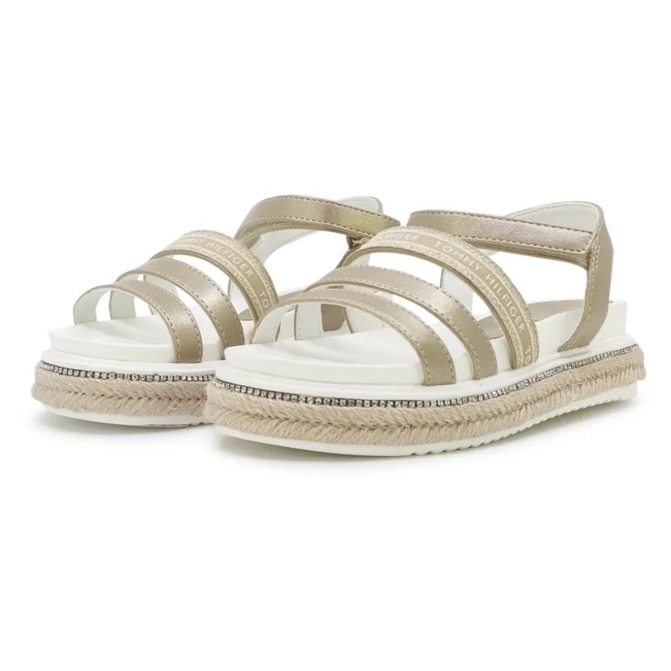Sandale Plateforme Velcro