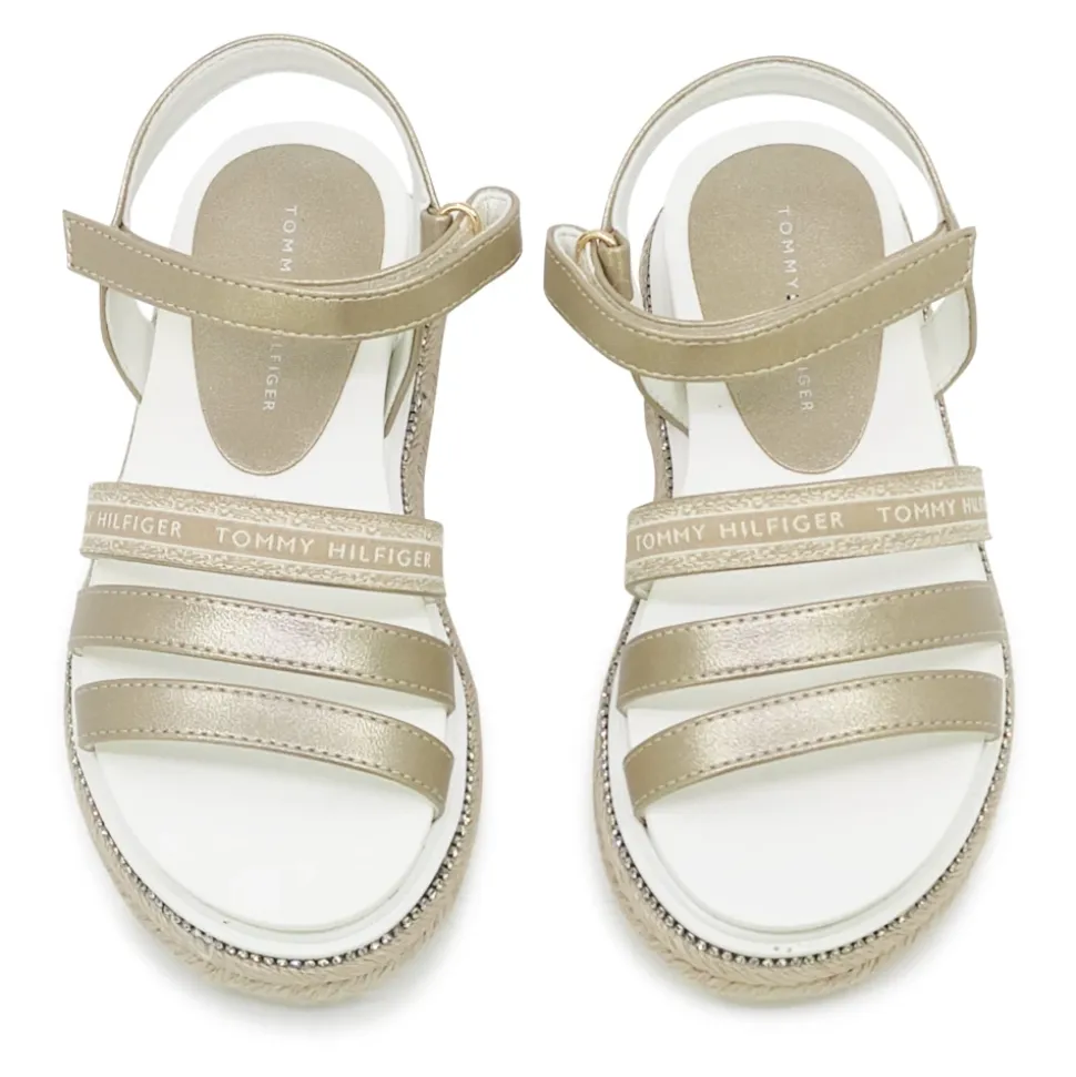 Sandale Plateforme Velcro