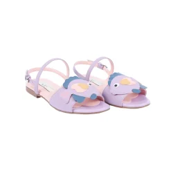 Sandales avec application de poisson