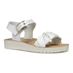 Sandales Blanches Fille Enfant