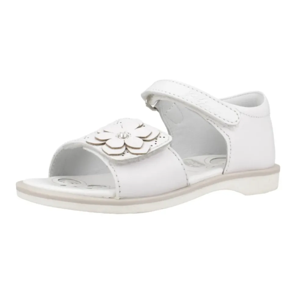 Sandales Blanches à Fleurs pour Filles