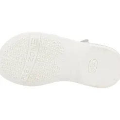 Sandales Blanches à Fleurs pour Filles