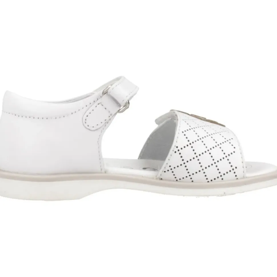 Sandales Blanches à Fleurs pour Filles