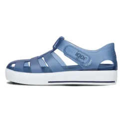Sandales Bleues Star