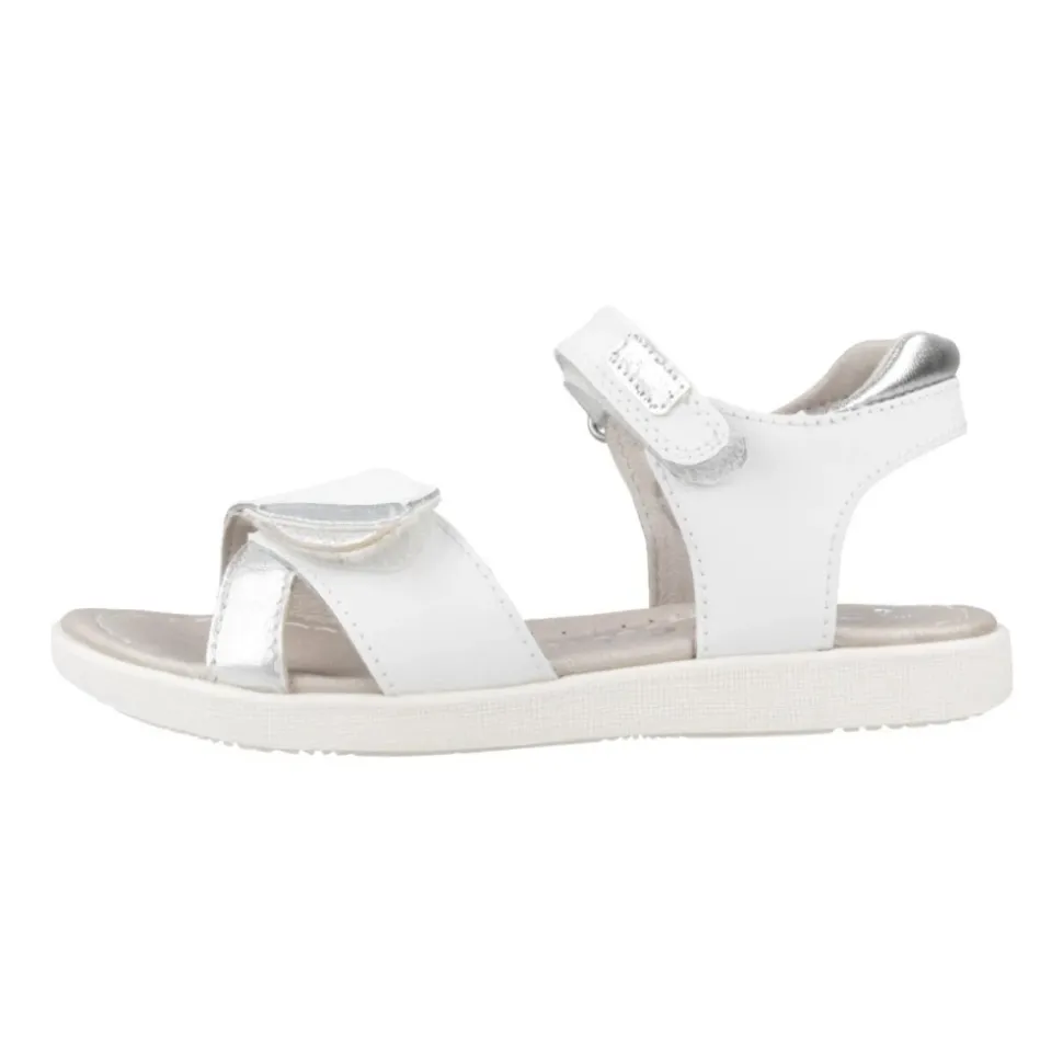 Sandales Chic Blanches Argent