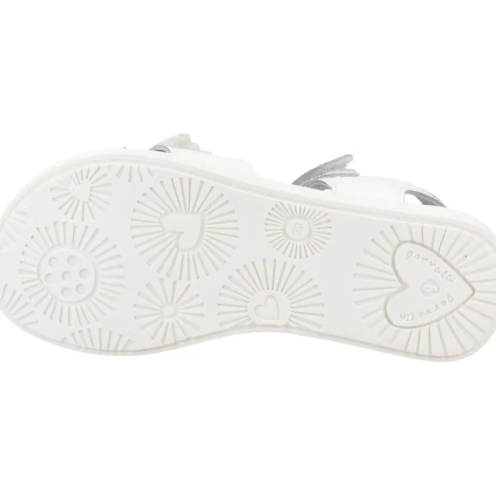 Sandales Chic Blanches Argent