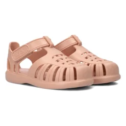 Sandales en Caoutchouc Rose Tobby Solid