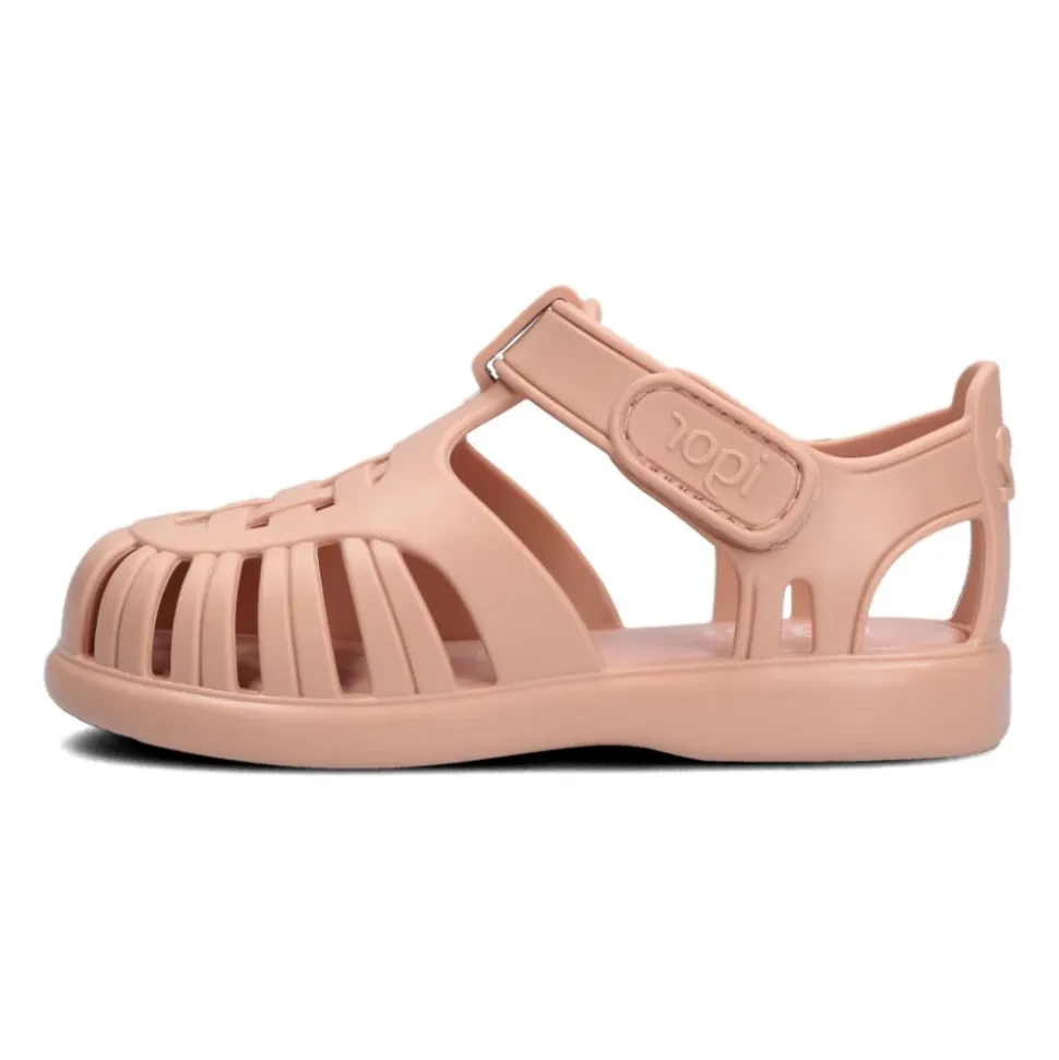 Sandales en Caoutchouc Rose Tobby Solid