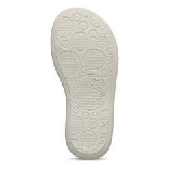 Sandales en cuir avec papillons appliqués
