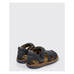 Sandales en Cuir Bleu pour Bébés