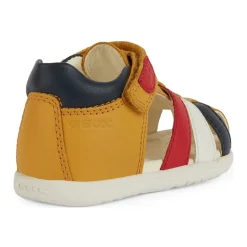 Sandales en Cuir de Jaune