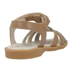 Sandales en cuir marron pour enfants