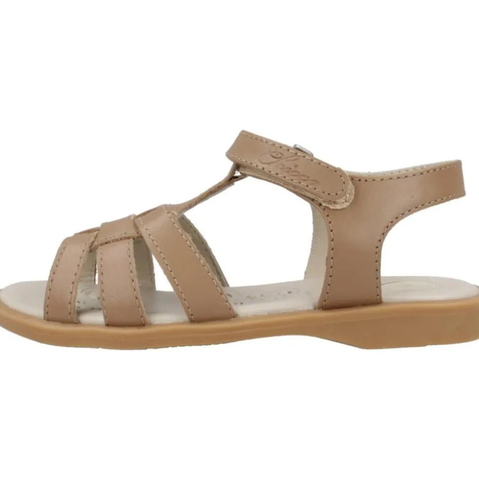 Sandales en cuir marron pour enfants