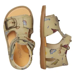 Sandales en Cuir Nappa Quarzo