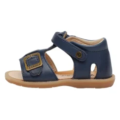 Sandales en cuir à scratch QUARZO