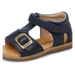 Sandales en cuir à scratch QUARZO