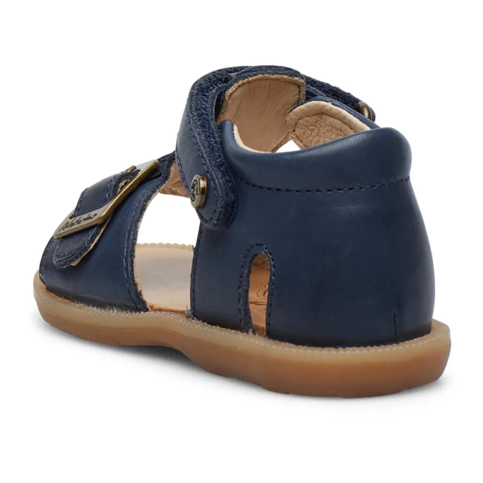 Sandales en cuir à scratch QUARZO