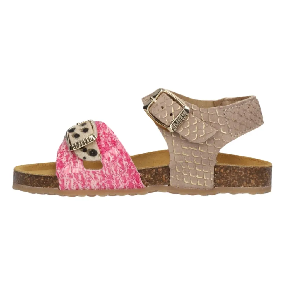 Sandales Fille avec Imprimé Panthère