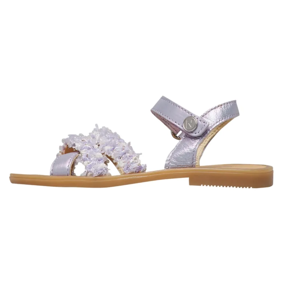Sandales LELMY en cuir nappa