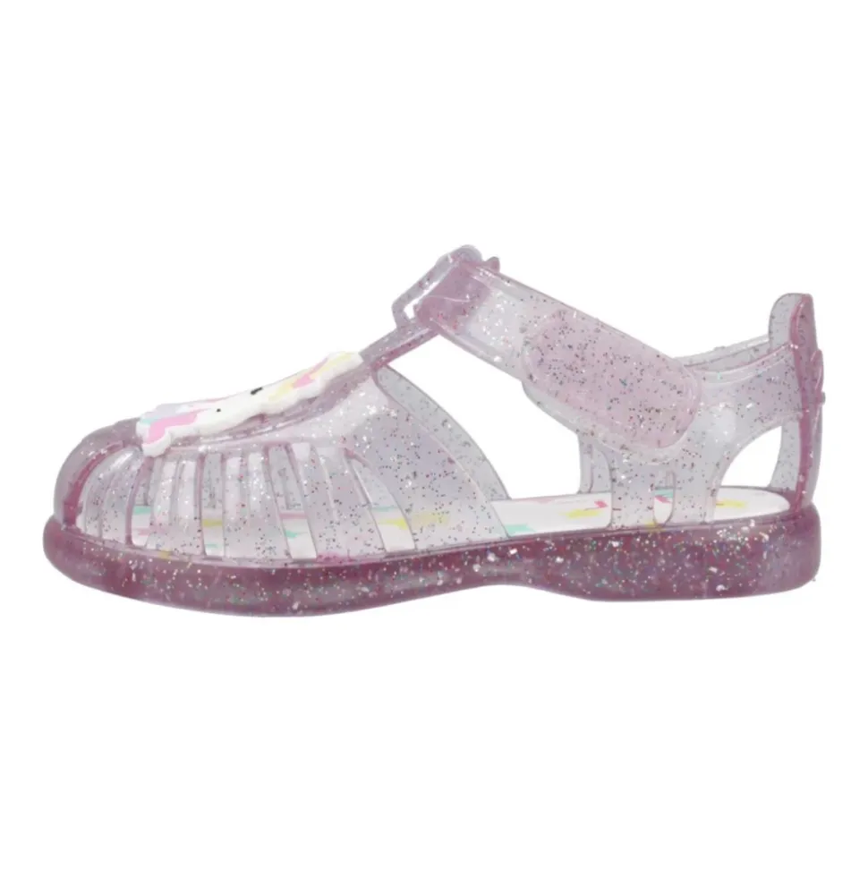 Sandales Licorne Pailletées