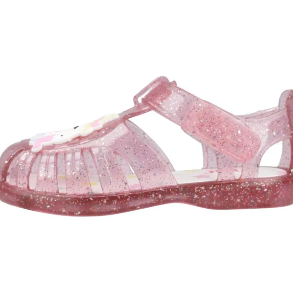 Sandales Licorne Pailletées