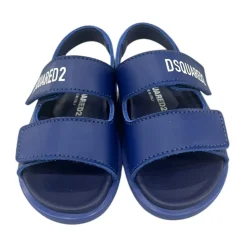 Sandales à logo fermeture à deux brides