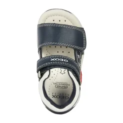 Sandales Marine Rouge